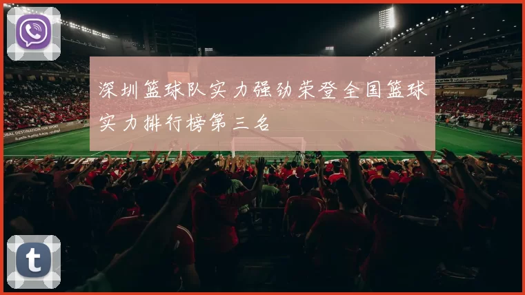 深圳篮球队实力强劲荣登全国篮球实力排行榜第三名