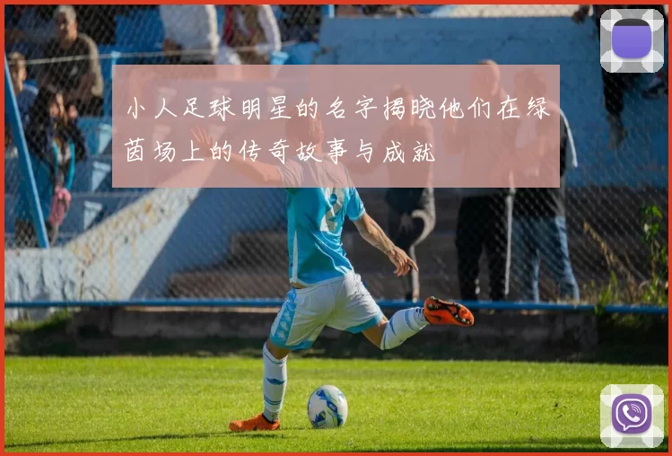 小人足球明星的名字揭晓他们在绿茵场上的传奇故事与成就